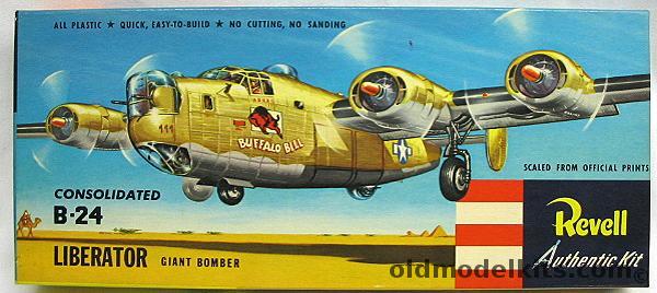 Revell 1/92 Consolidated B-24 Liberator Giant Bomber 'Buffalo Bill' Pre 'S' Kit, H218-98 plastic model kit